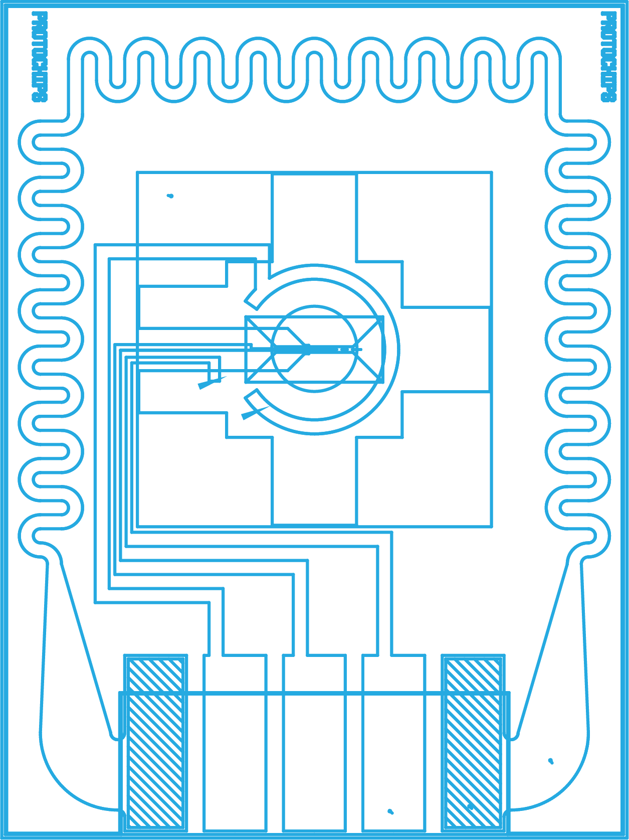 E-chips Line Drawing Triton